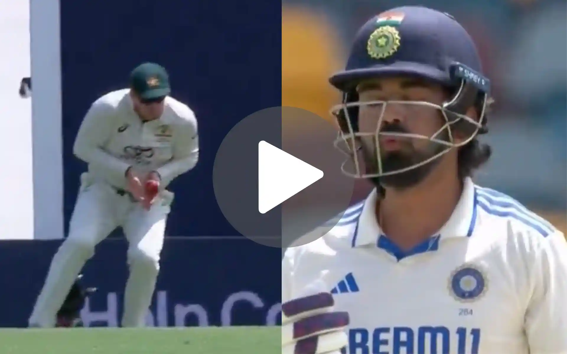 [Watch] KL Rahul Closes His Eyes In Relief As Steve Smith Drops Easiest Catch Of BGT